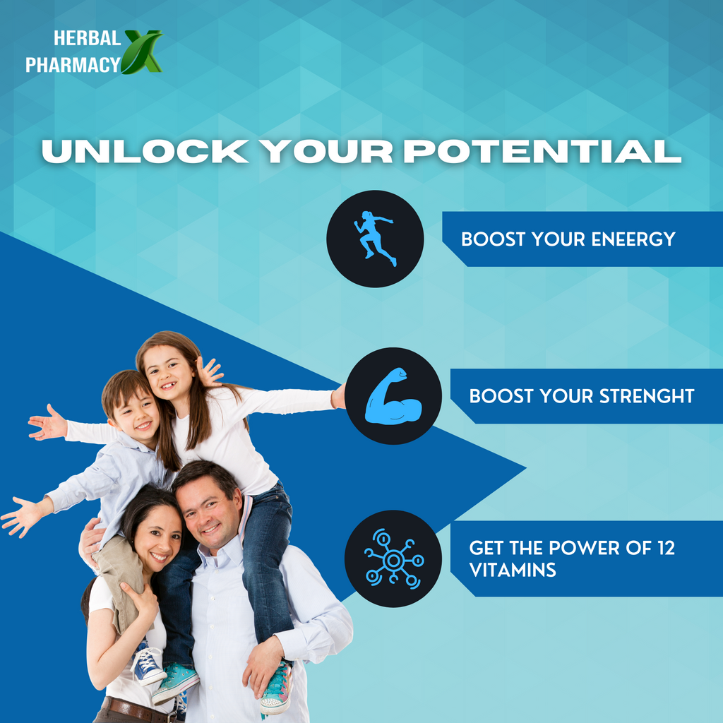 Herbal Pharmacy MULTIYES Daily Multivitamin, for Enhanced Energy, Stamina & Gut Health