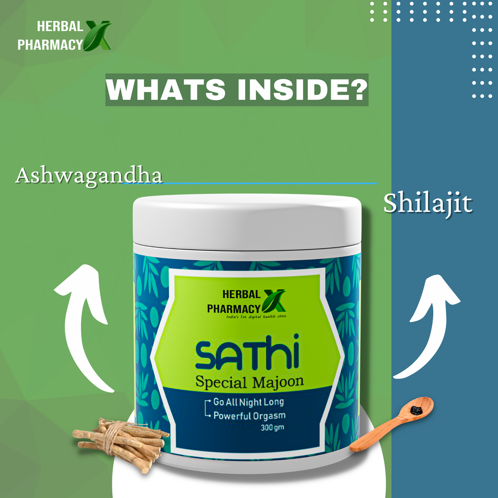 Herbal Pharmacy SATHI MAJOON with Gokhru, Musli, Shatavari