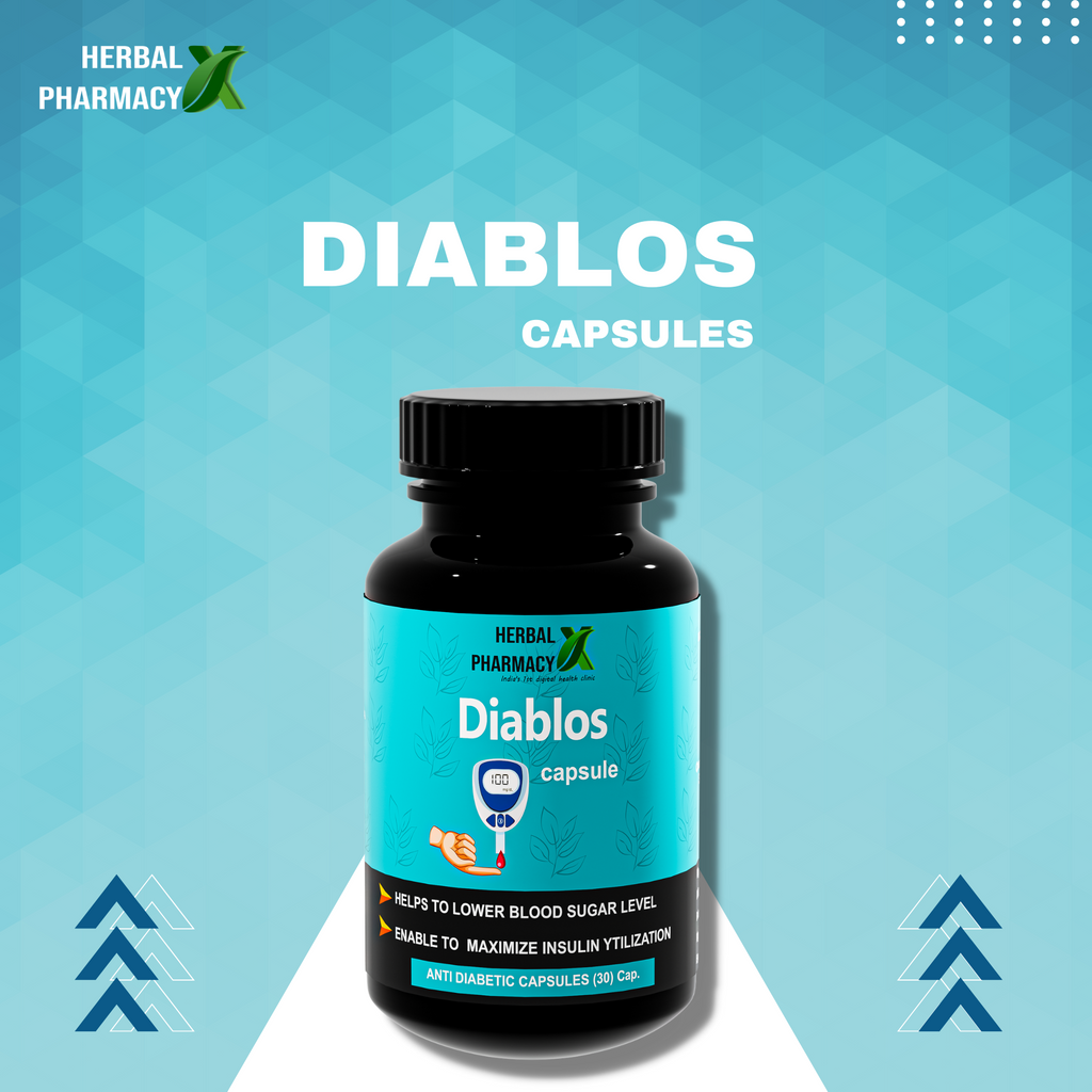 Herbal Pharmacy Diablos Combo For Healthy Blood Sugar Levels, with Neem and Aloe Vera