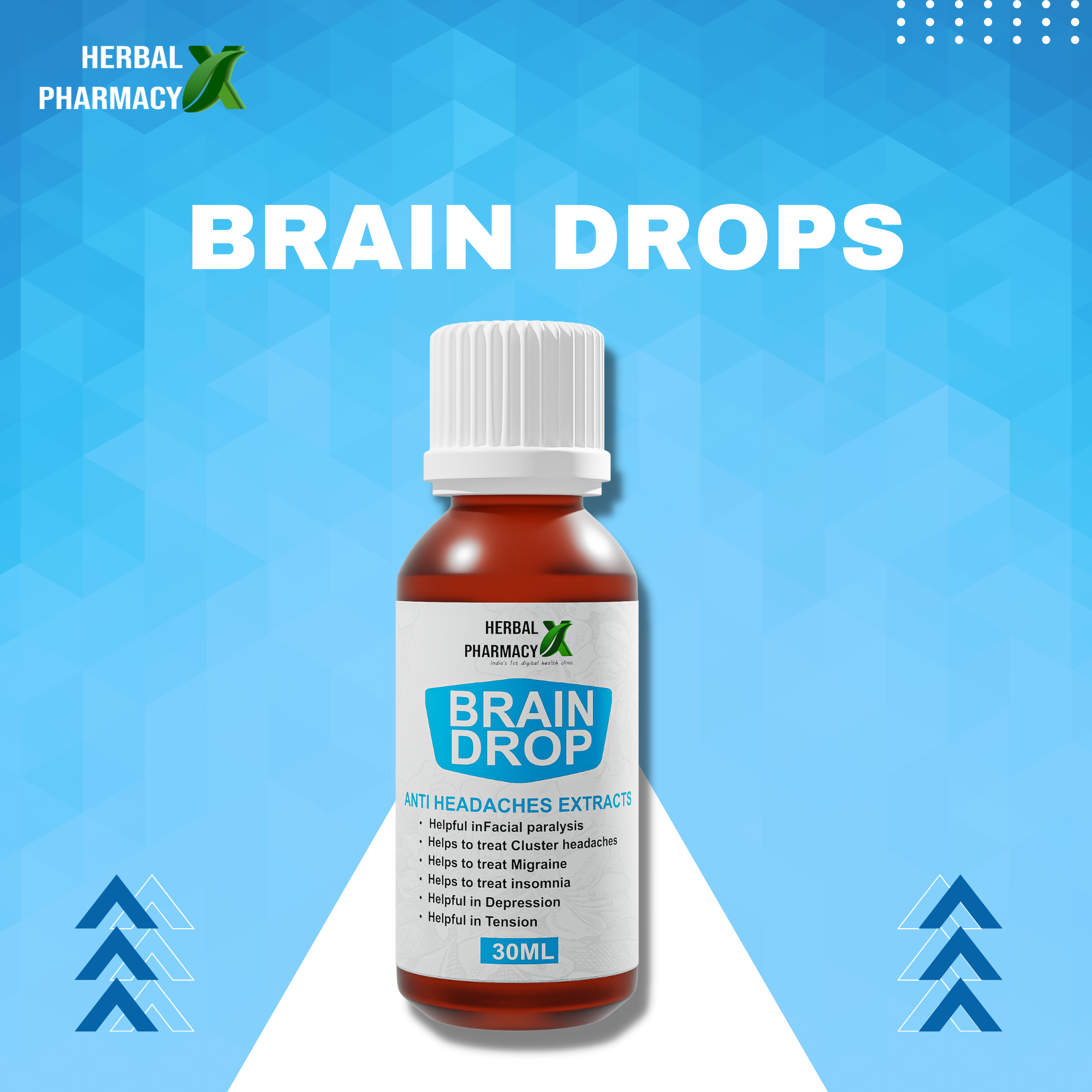BRAIN DROPS BY Herbal Pharmacy