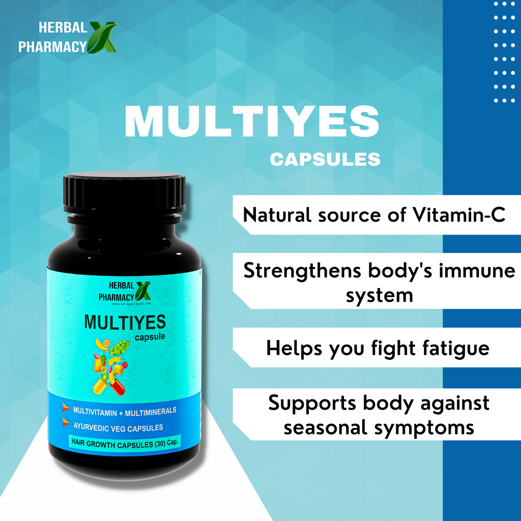 Herbal Pharmacy NITRO-X And MULTIYES with Gokhru, Musli, Shatavari