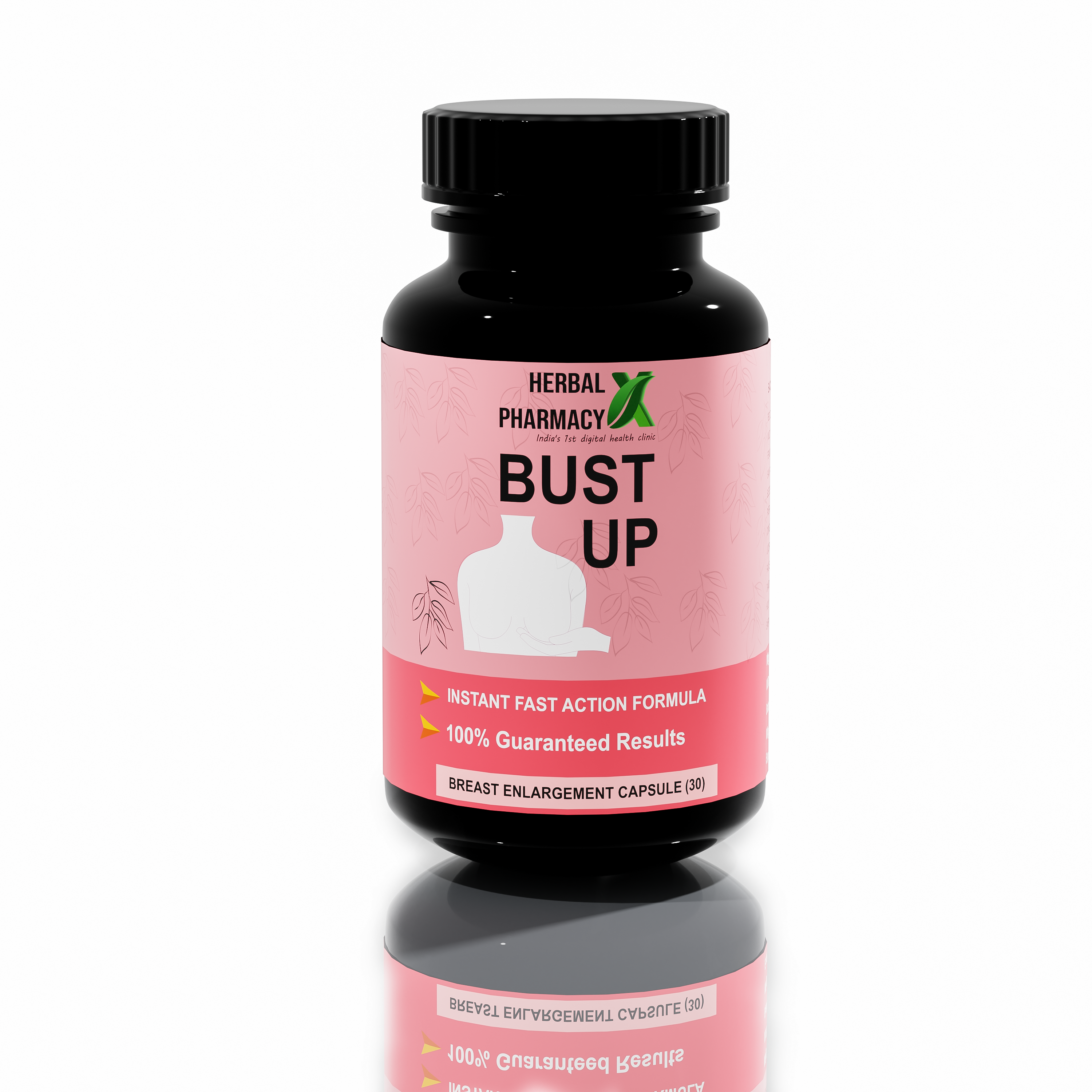 Herbal Pharmacy Bust UP Capsules with Shatavari and Fennel Seeds