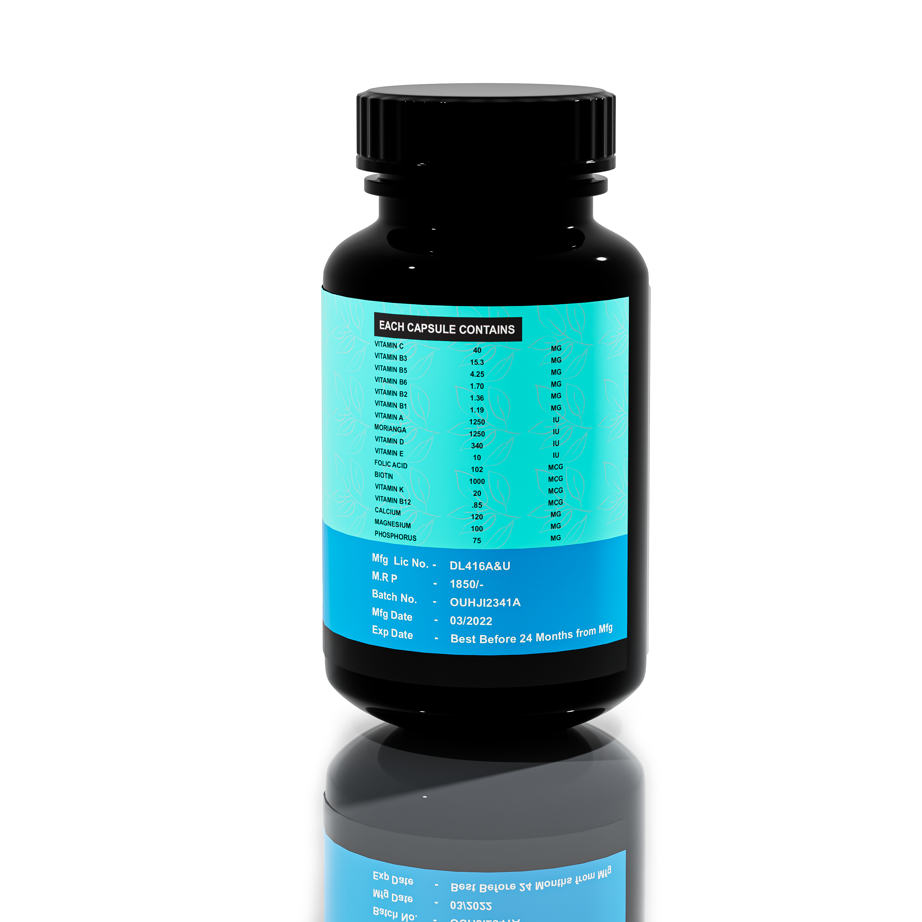 Herbal Pharmacy MULTIYES Daily Multivitamin, for Enhanced Energy, Stamina & Gut Health
