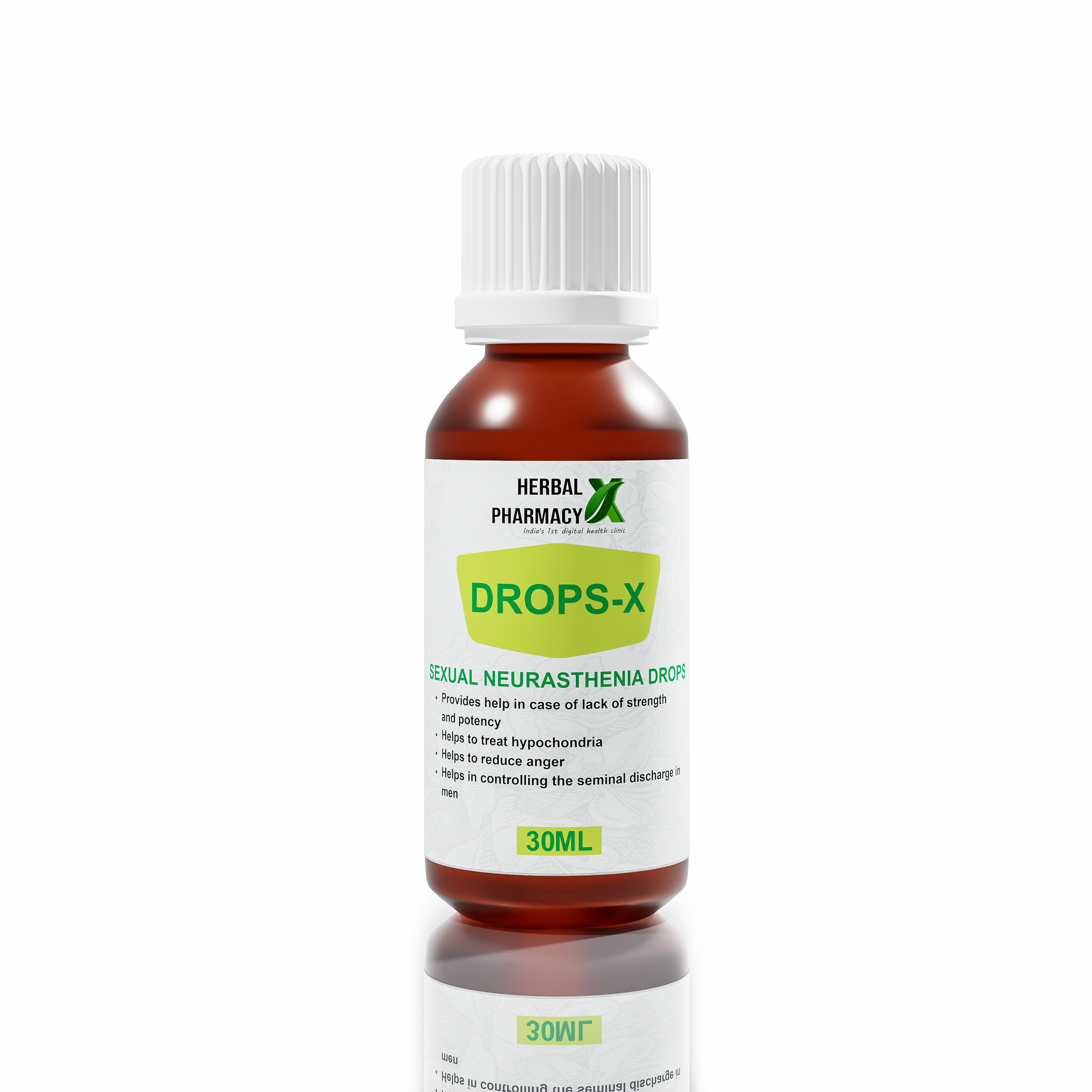 Herbal Pharmacy LING LONG OIL And DROPS-X with Gokhru, Musli, Shatavari