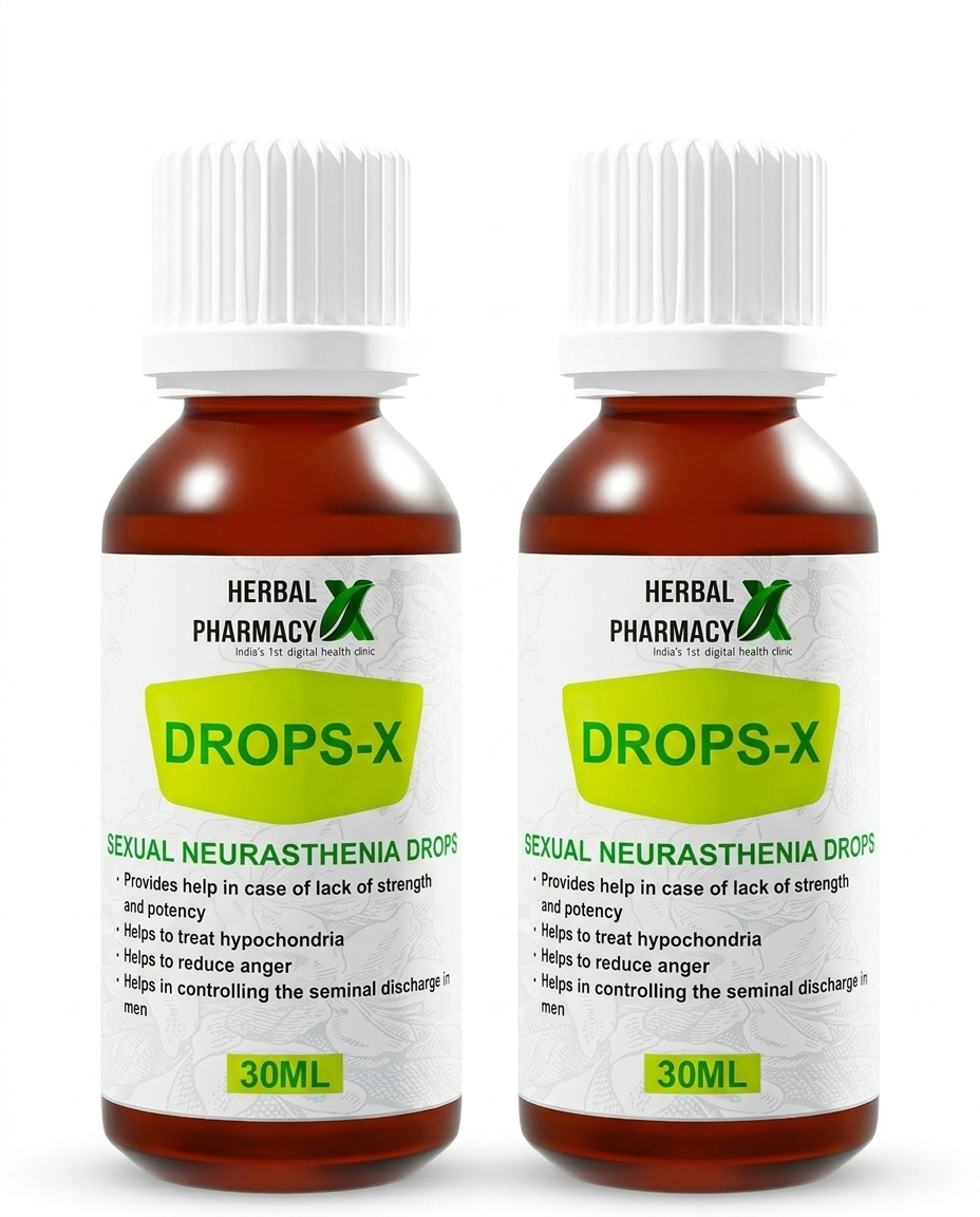DROPS-X – मर्दाना ताकत और आत्मविश्वास का हर्बल समाधान