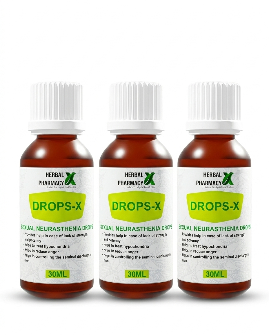 DROPS-X – मर्दाना ताकत और आत्मविश्वास का हर्बल समाधान