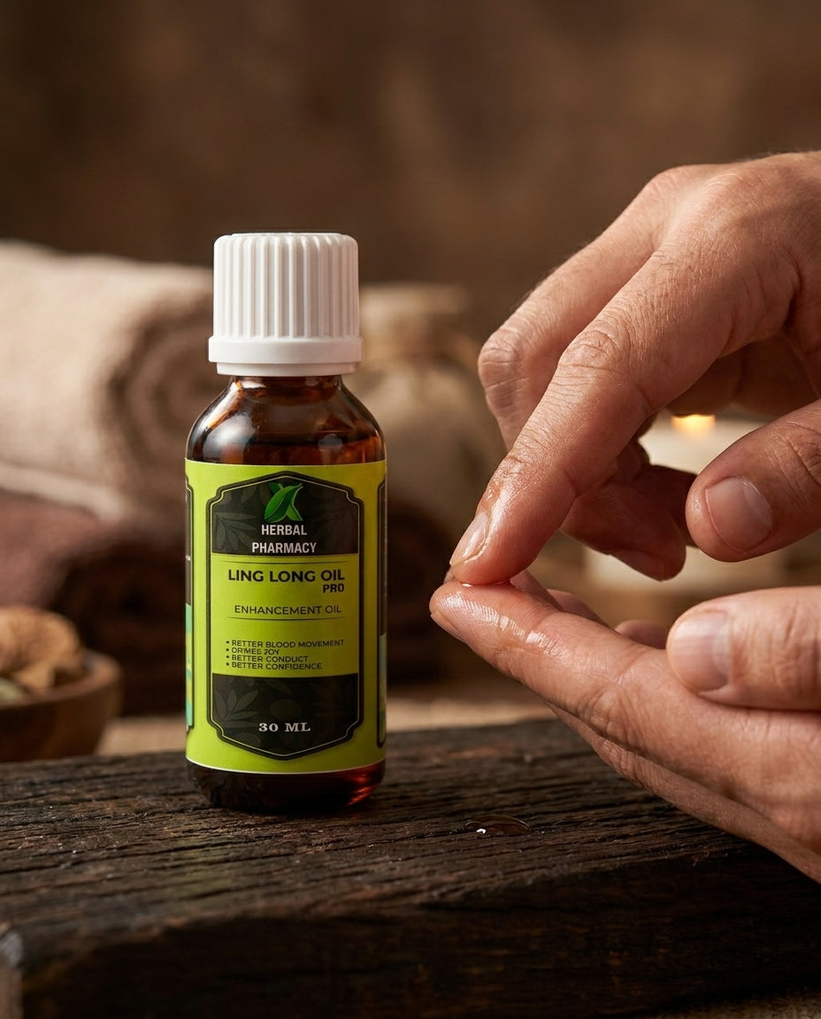 LING LONG OIL पुरुषों के लिए प्रीमियम हर्बल मसाज ऑयल