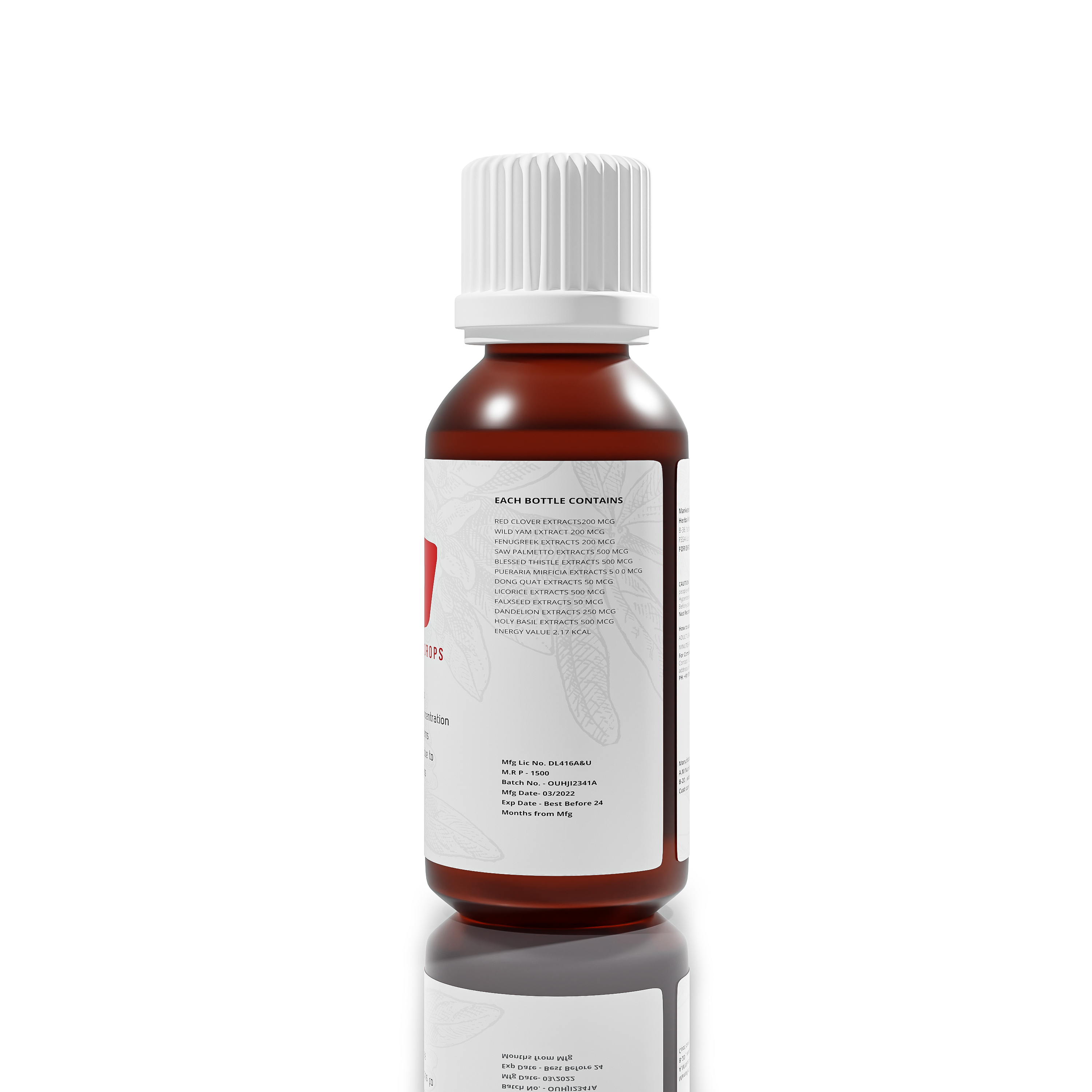Herbal Pharmacy NO Fap With Sarpagandha and Wallnut