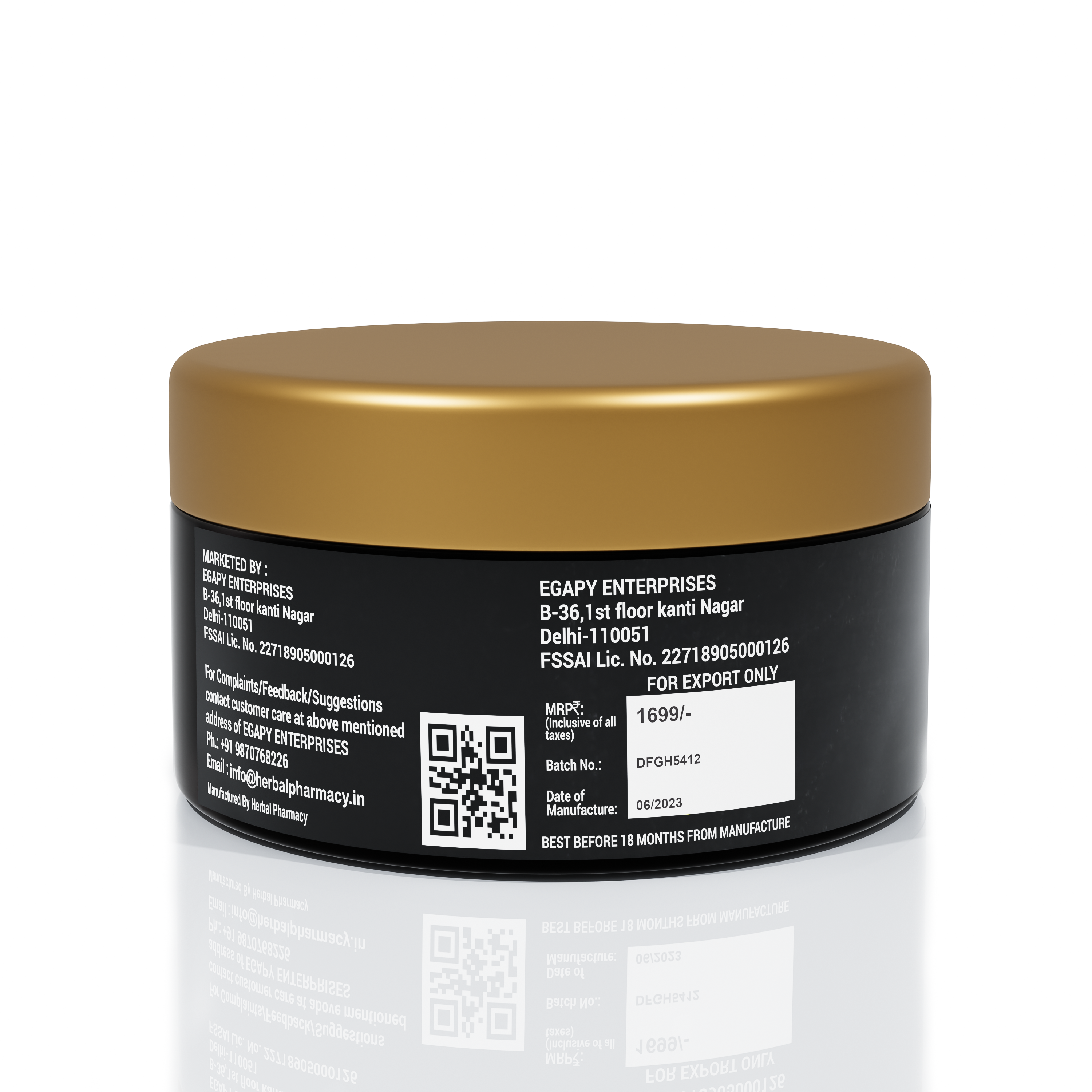 Herbal Pharmacy Shilajit - 20g Pure Himalayan Shilajit Extract - Natural Energy Booster, Fulvic Acid, Minerals, and Antioxidants - Authentic Ayurvedic Supplement